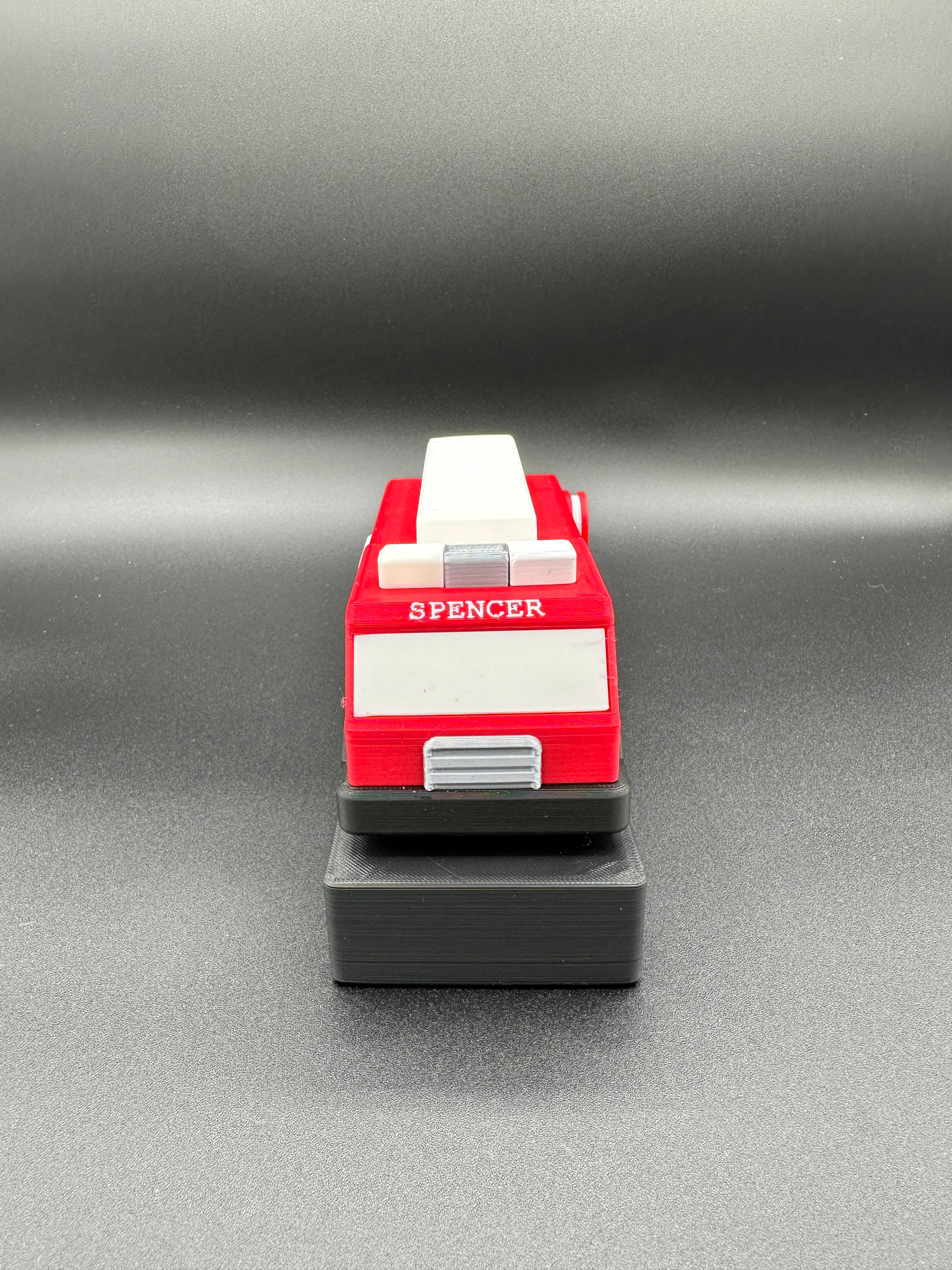 Cat Rescue Sequential Discovery Firetruck Puzzle Box